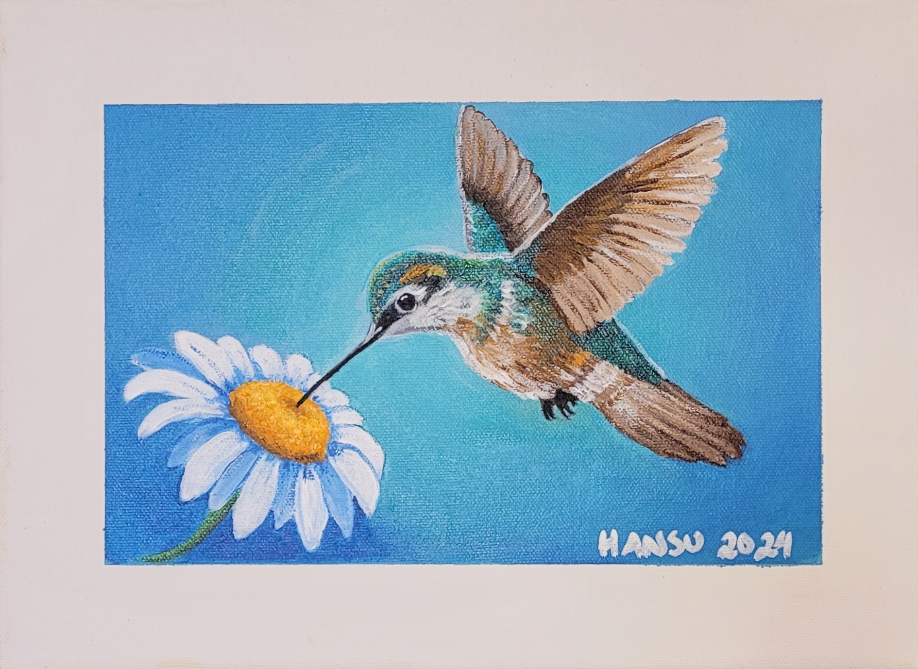 Birdie Acrylic on canvas