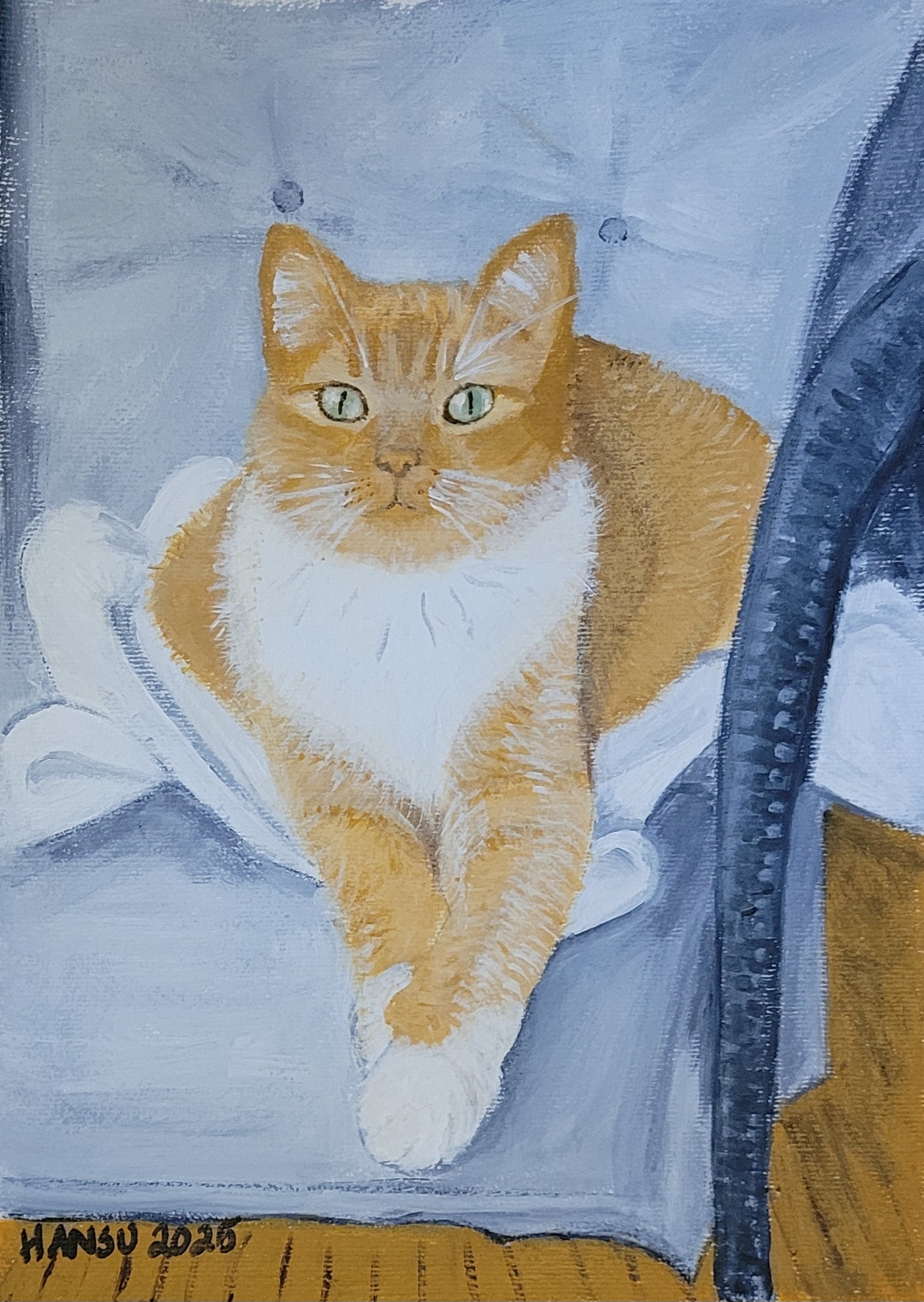 Simba Akryl på papper